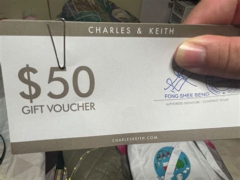 charles and keith voucher.